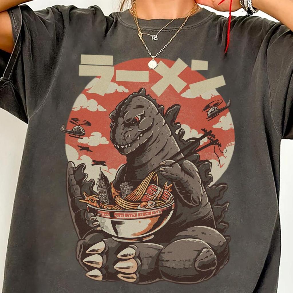 Comfort Colors Vintage Godzilla Shirt: King of Monsters Tee