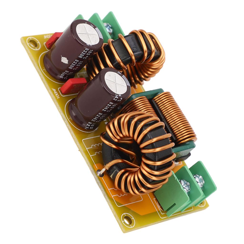 Фильтр ЭМП 20А ЭМС постоянного тока плата фильтра питания LC подавитель шума пассивный фильтр