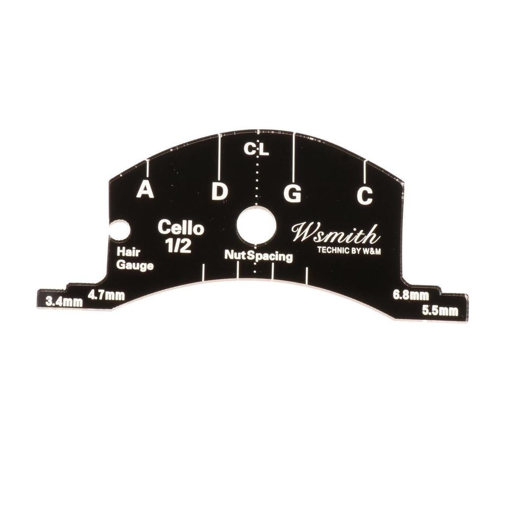 Violin Bridge Multifunctional Template Reference Tool for Cello Viola 4/4 Violin