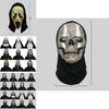 Creepy Scream Face Mask Collection Halloween Costume Latex Scary Props For Parties