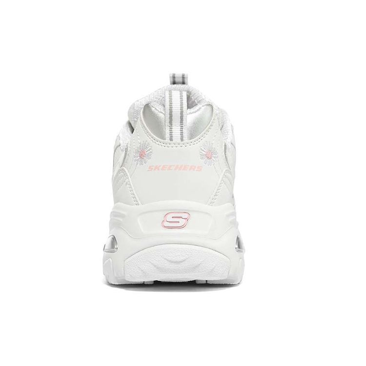 Skechers DLites 1.0 Сетчатая ткань Синтетическая кожа Универсальные Удобные Амортизирующие Износостойкие Низкие Папины кроссовки Женская кроссовка 149638-WMLT