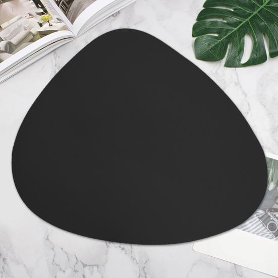 Западный коврик для столовых приборов, цветной овальный дизайн, термостойкий, легко чистящийся кухонный защитный коврик для обеденного стола