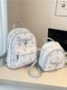 Милый Рюкзак-Медведь Для Девочек И Женщин Pu С Мультяшным Принтом Daypack Для Школы И Повседневного Использования