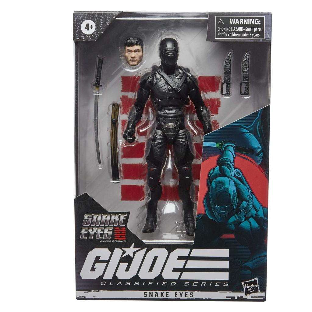 Hasbro G.I. Joe Classified Series Snake Eyes: G.I. Joe Origins Snake Eyes Action Figure (Parallel Import)