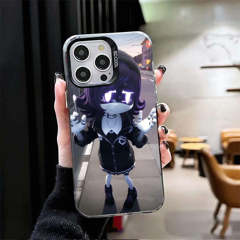 M-Murder D-Drones Uzi Doorman Soft Phone Case for iPhone 15 16 17 Pro Max 17Air 16E 14 Plus 13 12 Mini Shockproof Cover Back She