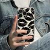 Black Sexy Lips Premium Clear Protective Phone Case For Iphone 11 Pro Max 17E 16E 17 Air 15 Plus 14 13 12 16 Funda Shell