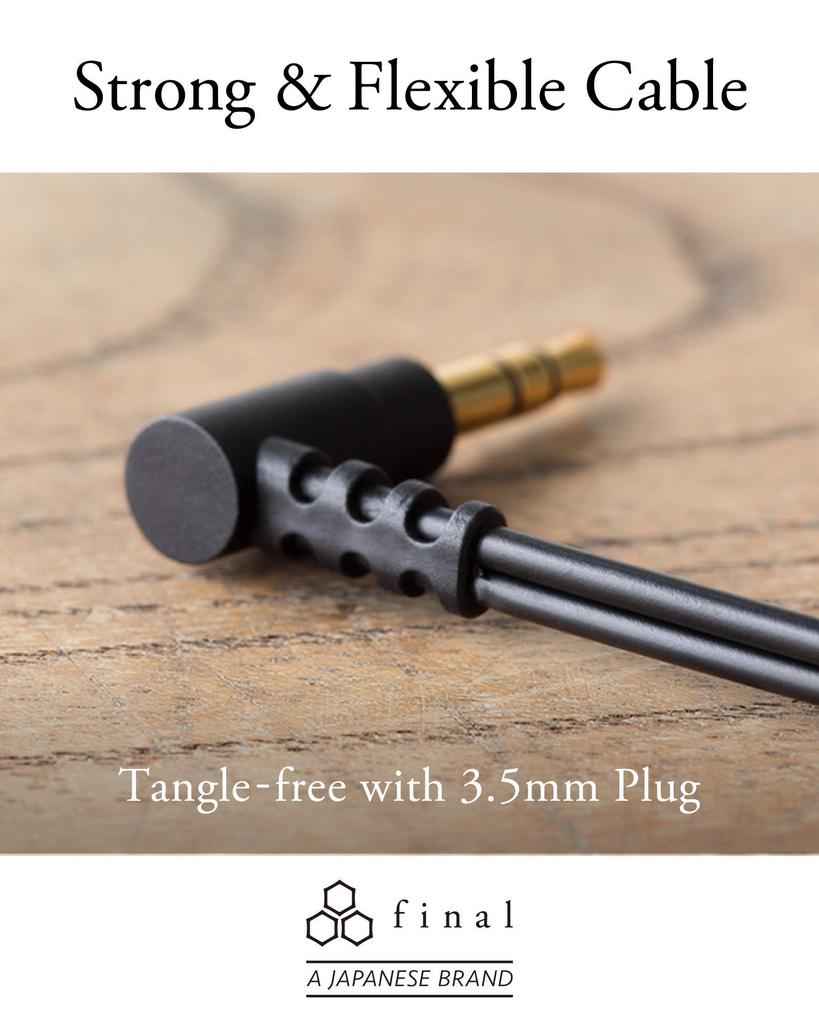 final E1000 In-Ear Earphones (Black) FI-E1DPLBL