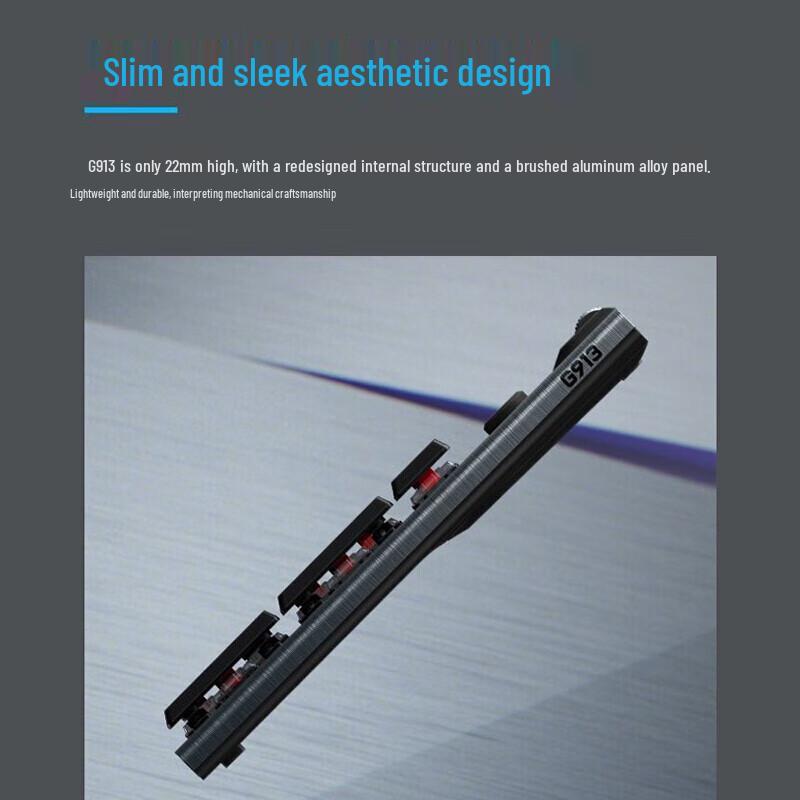 Logitech G913 Wireless RGB Mechanical Gaming Keyboard