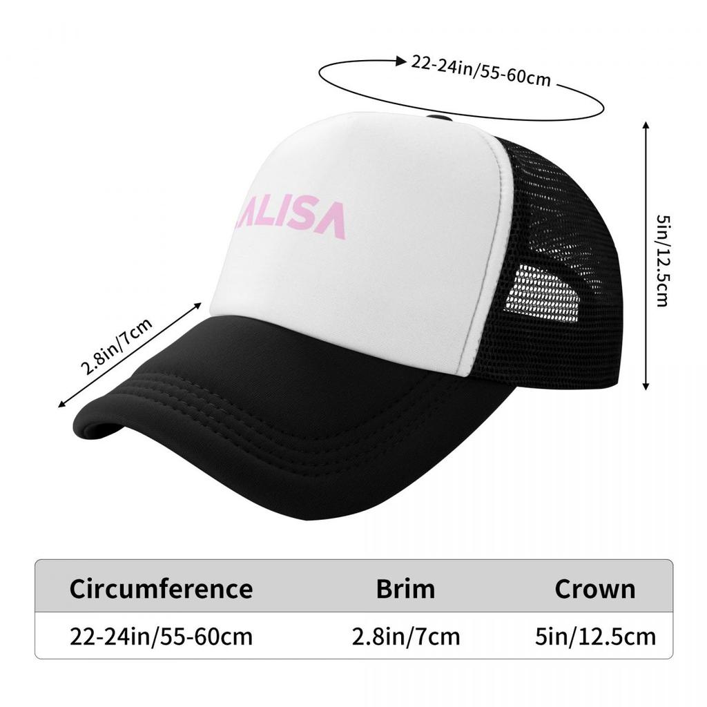 LALISA Бейсбольная кепка Trucker Hat Icon Streetwear Кепка женская унисекс