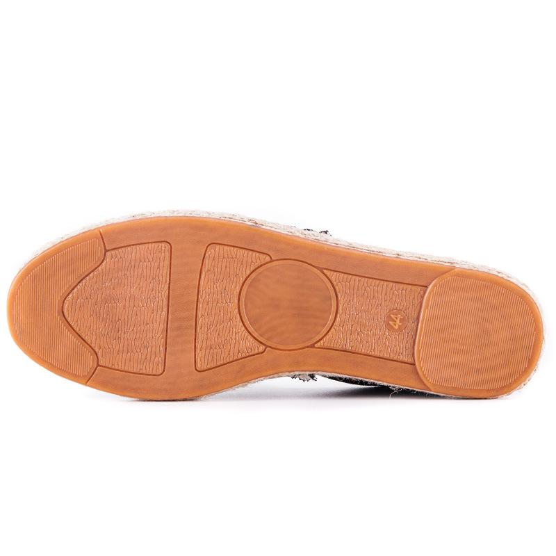 Льняные дышащие повседневные туфли на плоской подошве, мужские эспадрильи, лоферы, модная парусиновая обувь для мальчиков, обувь для вождения в рыбацком стиле