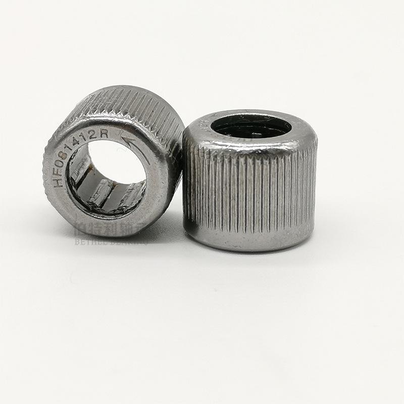 HF081412 Knurled Needle Roller Bearing, Octagonal/Hexagonal Shape, Bulk Discount Available.