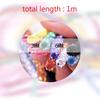 Shiny Garment Material Soft Colorful Glitter Rope Strings Hat Decor Resin Sequin Rope Sandal DIY