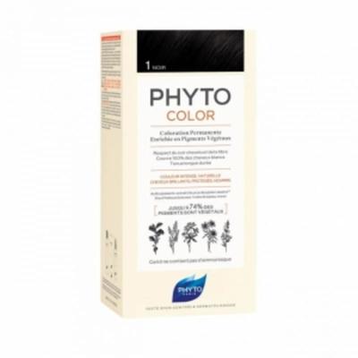 Phyto Color Стойкая (Растительный краситель) Краска для волос - 1 ЧЕРНЫЙ