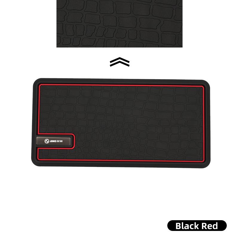 2025 Hot Car Logo Non-Slip Pad PVC Dashboard Phone Anti-Slip Mat Storage Pad For BMW X1 X2 X3 X4 X5 X6 X7 G20 G30 6GT E60 F10 E3