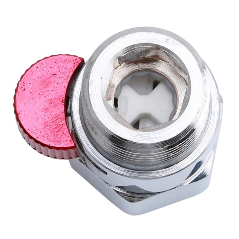 G1/2" запорный клапан прямой клапан спринклерная душевая головка быстрое переключение туалет принадлежности для ванной комнаты