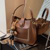 Ретро сумка высокого класса женская новая модная одноплечевая сумка кроссбоди нишевого дизайна сумка-ведро