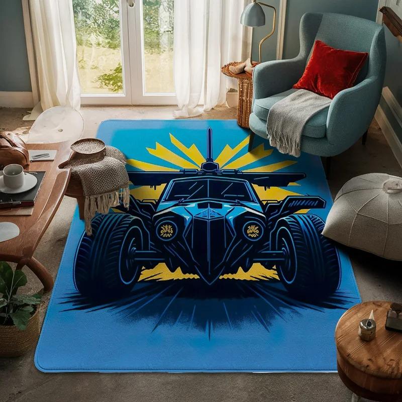Коврик для пола в гостиную на автомобильную тематику, большой современный коврик для входной двери дома, праздничное украшение, ковер для комнаты