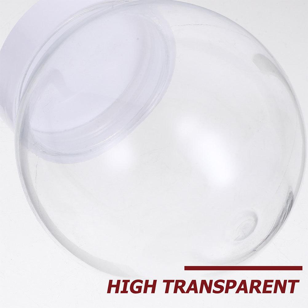 Набор для изготовления снежного шара своими руками, 15 шт., Праздничный домашний декор, Пластиковый прозрачный шар, Материалы для рукоделия для рождественских и зимних тематических украшений