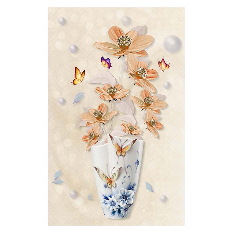 3D абстрактный цветок холст картина стереоскопические цветы настенные художественные постеры и принт квадро настенная картина украшение дома китайские элементы