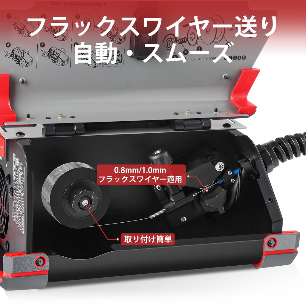 Сварка AWT Сварка TIG включает в себя руководство по эксплуатации для домашнего использования с флюсовым сердечником Инверторный сварочный аппарат Машина, 100 В/200 В, полуавтоматическая машина, 140 А,