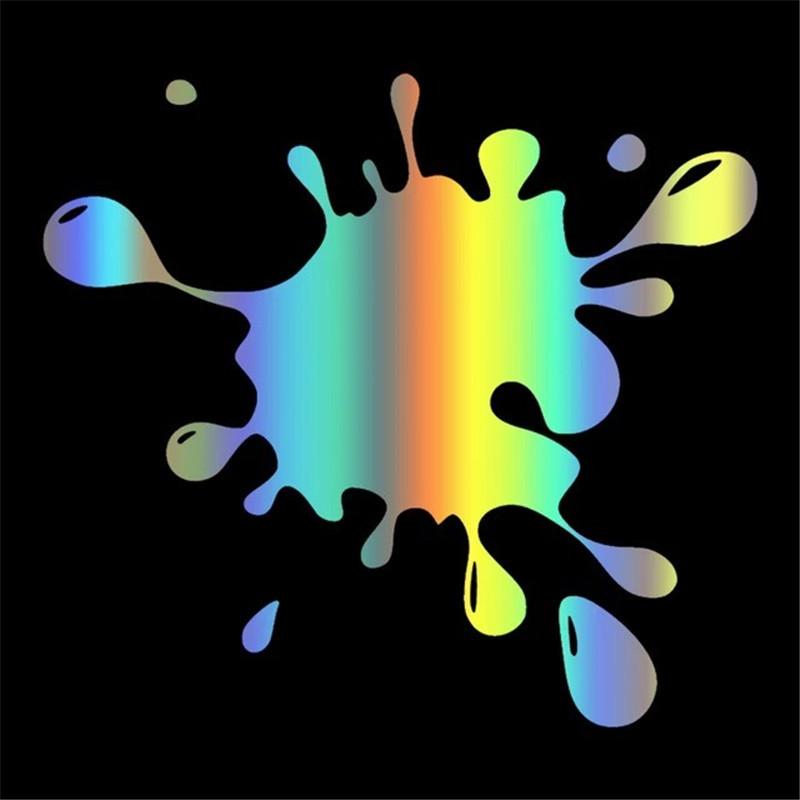 Принт наклейки на автомобиль Интересная наклейка с пятном Наклейка для украшения двери, окна, стекла, заднего бампера