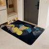 Anime I-Invincible Hero Floor Mat Flannel Door Mat Non-Slip Absorbent Washable Indoor Home Rug
