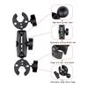 Camera Double Clip Crab Clamp Motorcycle Bicycle Handlebar Clip Bracket Monopod Mount Handlebar Stand for Insta360 X4 X3 X2