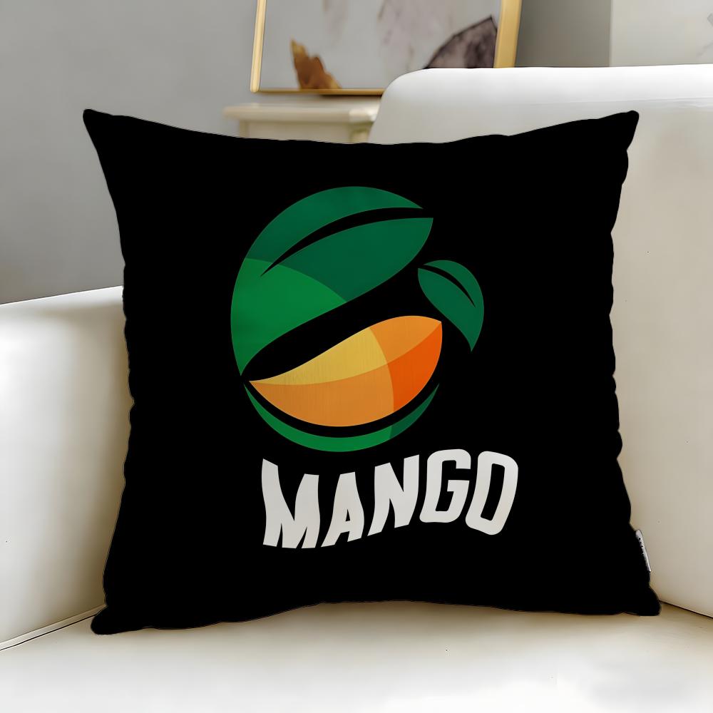 Классический модный бренд Mango Наволочка Мягкая Легко стирающаяся Чехол для подушки Универсальный для Дивана Кровати Путешествий и Офиса