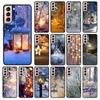 Зимний легкий чехол для телефона Snow для Samsung Galaxy S22 S20 Ultra S20 S22 Plus S21 S10 S9 S8 Plus S10E S20 FE