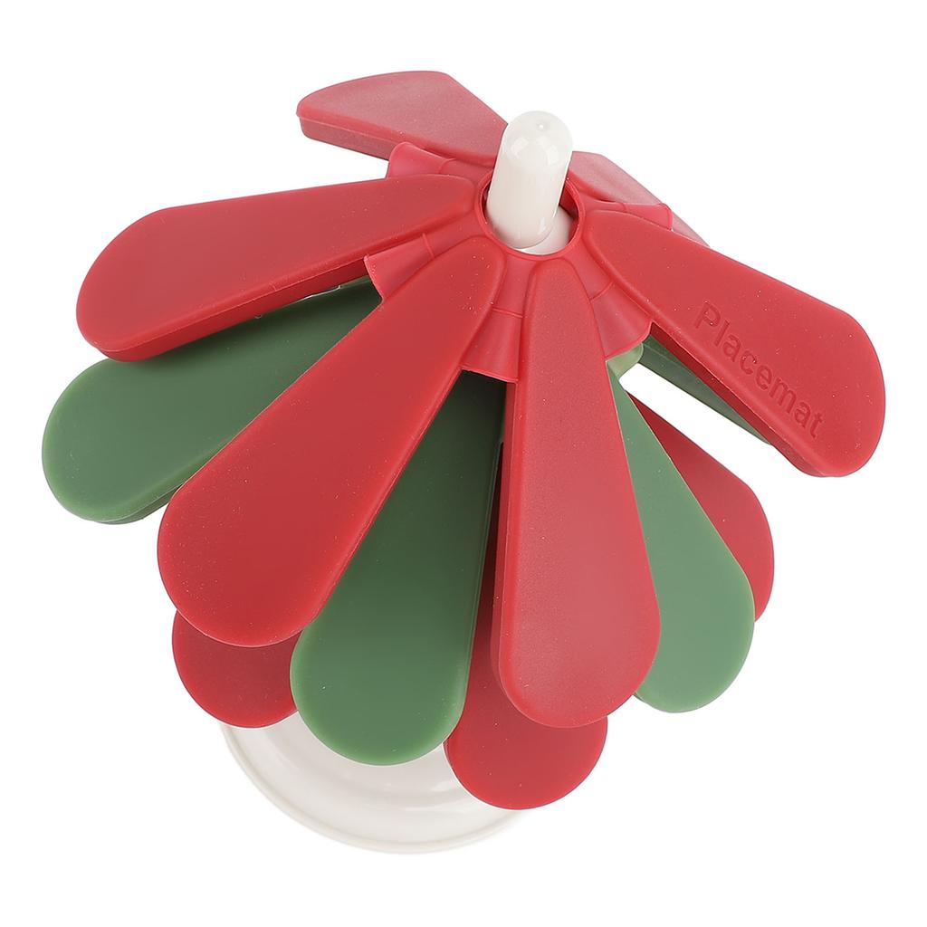 Силиконовые подставки под елку для рождественского украшения, термостойкие подставки под горячие блюда