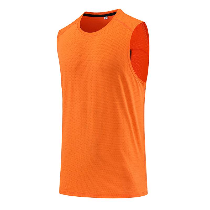 Men's Quick-Dry Sleeveless Sports Vest - Summer Fitness Running Tank Top