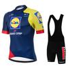 2026 Lidl Soudal Quick Step Летняя Велосипедная Майка Mtb С Коротким Рукавом Велосипедный Комплект Комплект Велосипедных Шорт MTB Ropa Ciclismo Велосипедные Рубашки Maillot