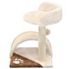 VidaXL Cat Tree with Sisal Scratching Post 40 Cm Beige and Brown