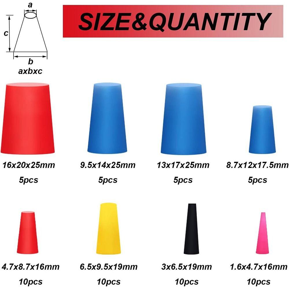 60 шт. Набор многоцветной маскирующей системы. Порошковое покрытие, покраска, анодирование, гальваническое покрытие и пескоструйная обработка.