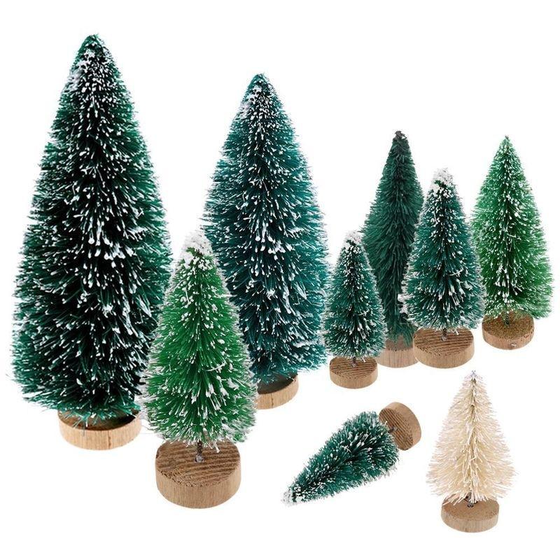 Home Supplies Holiday Festival Party Decoration Mini Christmas Tree DIY Christmas Gift