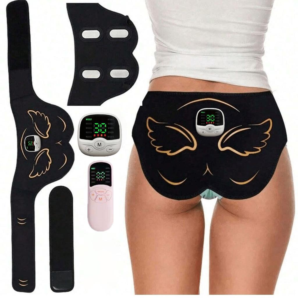 EMS Muscle Stimulator Hip Trainer For Hip Lifting Body With Remote Control USB Recharge Need Close With The Skin Use