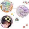 10pcs Bow Flower Side Barrettes Multicolor Bangs Broken Hairpin New Headwear