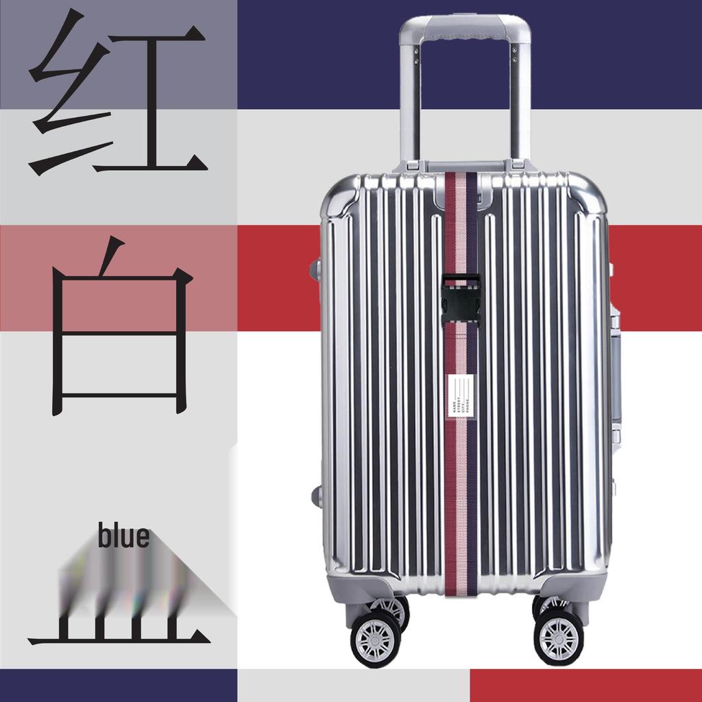 Однословный ремень для багажа с пряжкой: Надежный упаковочный ремень с фиксацией для чемоданов и тележек для трансграничных путешествий