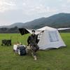 Double Layer Waterproof Camping Tent Two Door Portable Automatic Setup Tent for Camping Hiking