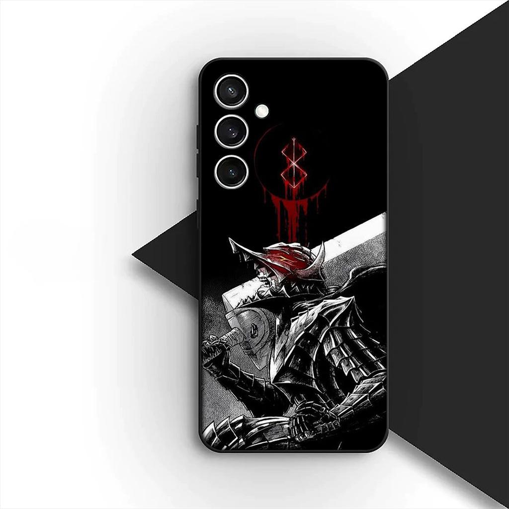 Постер Берсерк Чехол для телефона Гатс для Xiaomi Redmi 15 15C A3 A4 A5 9A 9C NFC Note 9 8 9T 8T Pro Защитная крышка