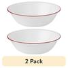 2 Pack Splendor 18oz Soup Bowl Durable Vitrelle Glass Dishwasher Microwave Safe Kitchen Dinnerware Perfect Home Use