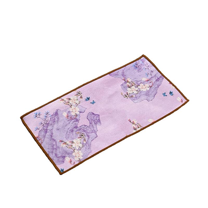 1 шт. Чайная салфетка, аксессуары, кухонный коврик для чайного столика, высококачественный чайный коврик, бытовое чайное полотенце, впитывающее воду, чайная салфетка Zen