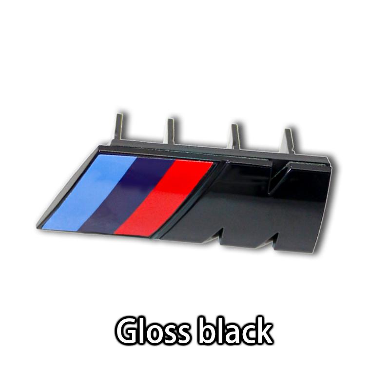 DSJW3 3D ABS Front Grille Badge Vehicle Exterior Tuning Accessories For BMW M Emblem E46 E36 E34 F10 E90 F30 E60 F30 E53 E30 E92 E87