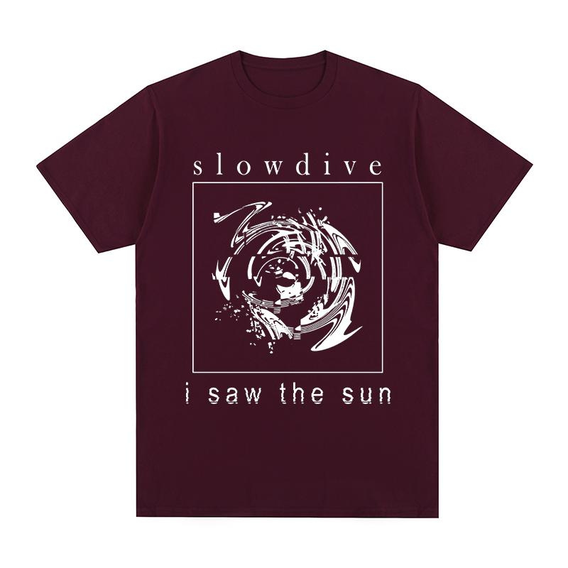 Slowdive Saw The Sun Vintage tshirt Fashion Casual Streetwear Cotton Men T shirt New TEE TSHIRT Womens tops