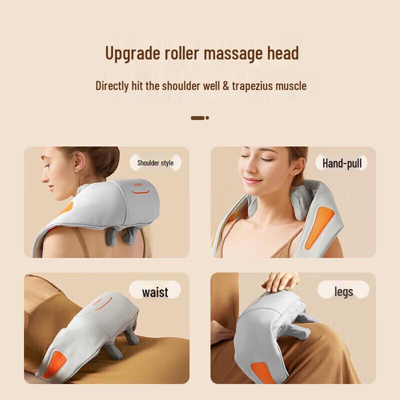 CLORIS Neck and Shoulder Massager with Heat