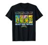 Футболка TMNT Retro 16-Bit Video Game Select Your Turtles