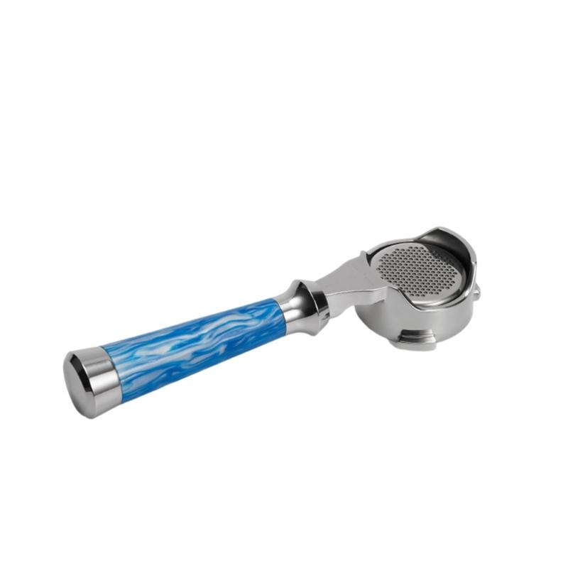 Stainless Steel Bottomless Portafilter Handle Espresso Machine Filter Holder Professional Home Brewing Equipment