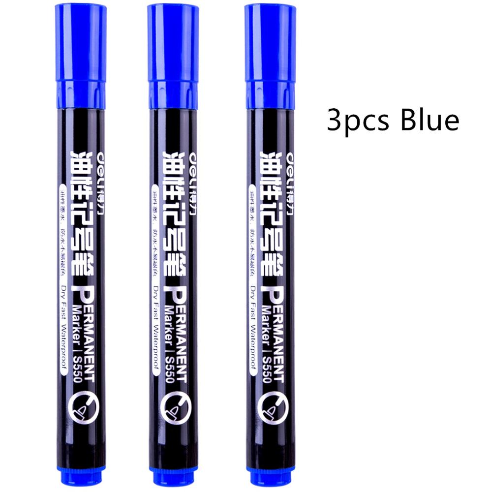 Перманентный масляный маркер водостойкий. В ассортименте черный, красный и синий цвета