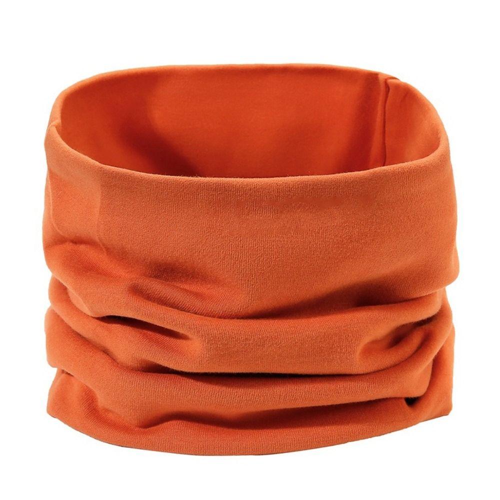 Хлопковая спортивная бандана однотонный велосипедный шарф ветрозащитный головной убор утеплитель для шеи бег