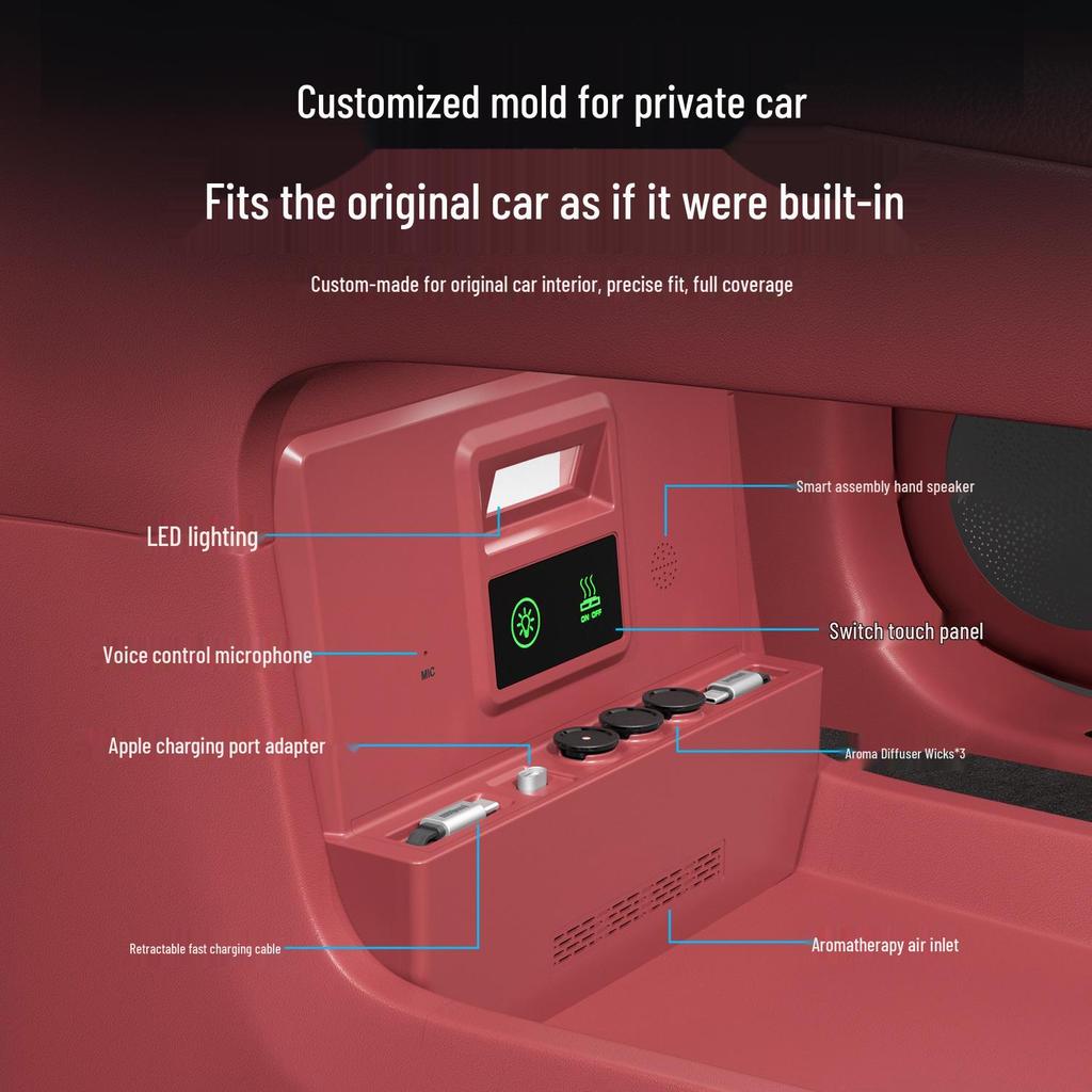 Аксессуар AITO M8/M7: Ароматический диффузор с управлением и быстрая зарядка